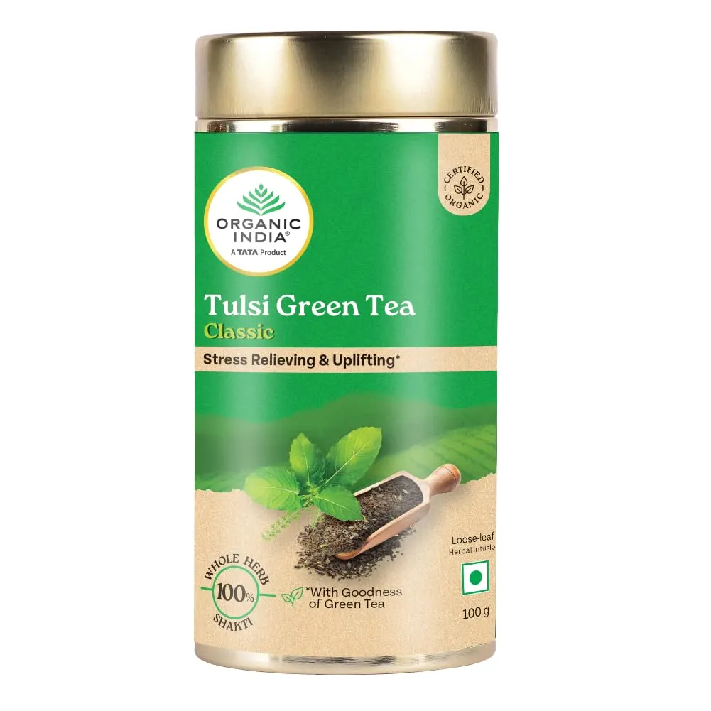 Organic India Tulsi Green Tea