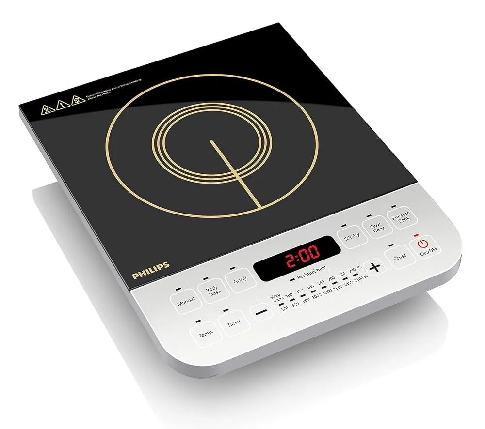 Bajaj Majesty ICX Pearl 1900W Induction Cooktop