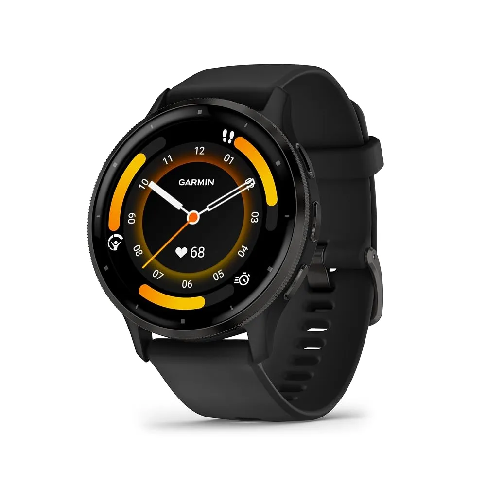 A person wearing a fitness smartwatch while running outdoors in India