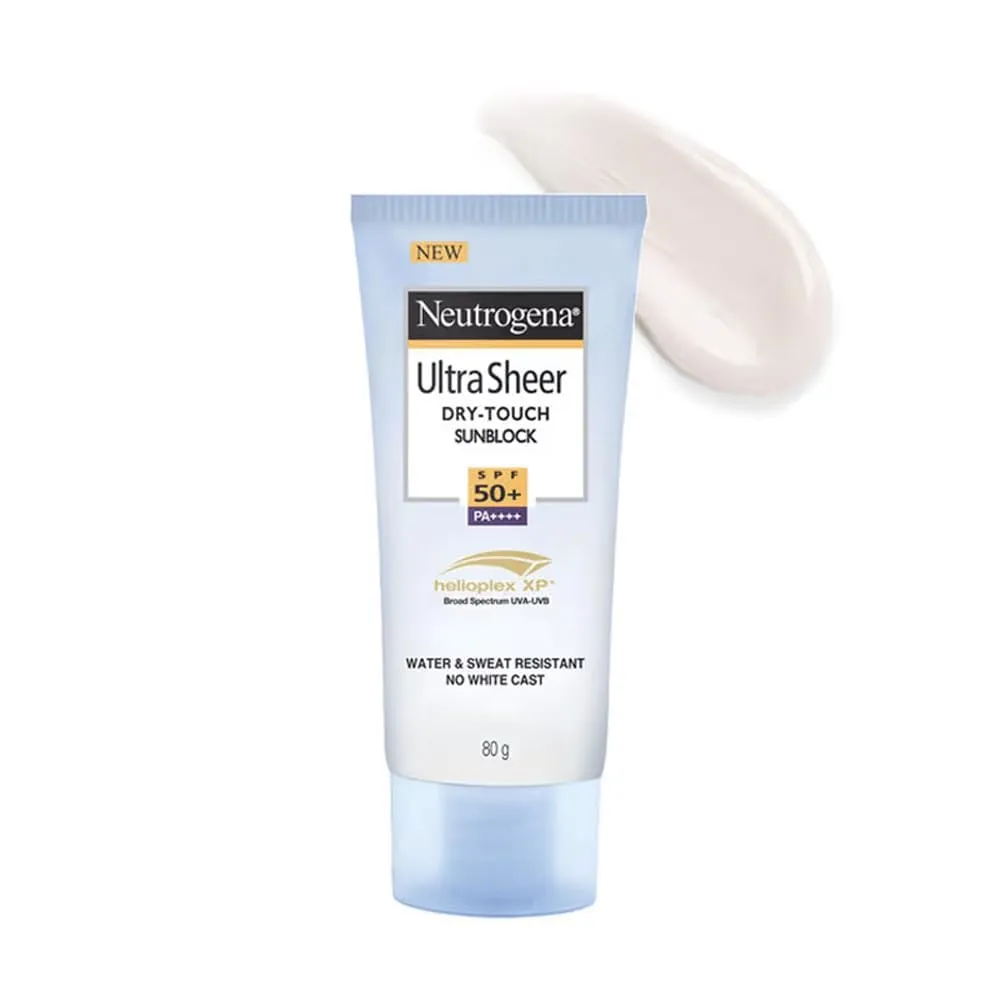 Neutrogena Ultra Sheer Dry-Touch Sunscreen (SPF 50+)