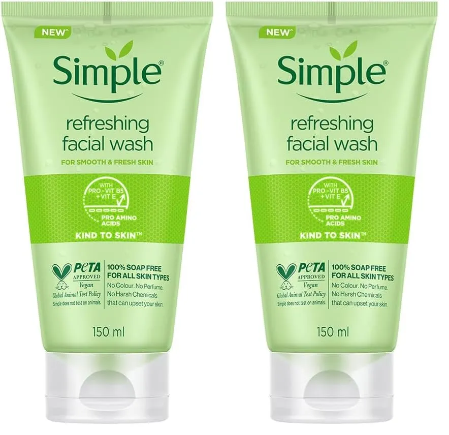 Simple Kind to Skin Face Wash
